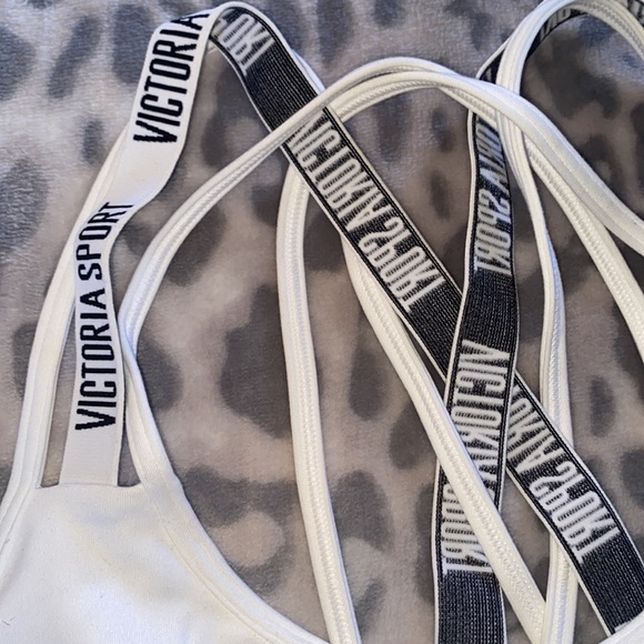2 VICTORIA’S SECRET Strappy Bras ♥️ White ♥️ XL - Picture 10 of 16